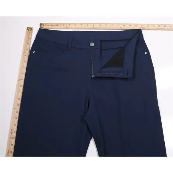 Lululemon Mens Symphony Blue ABC Classic Fit Warpstreme 5-Pocket Pants 33x29 - Picture 5 of 7